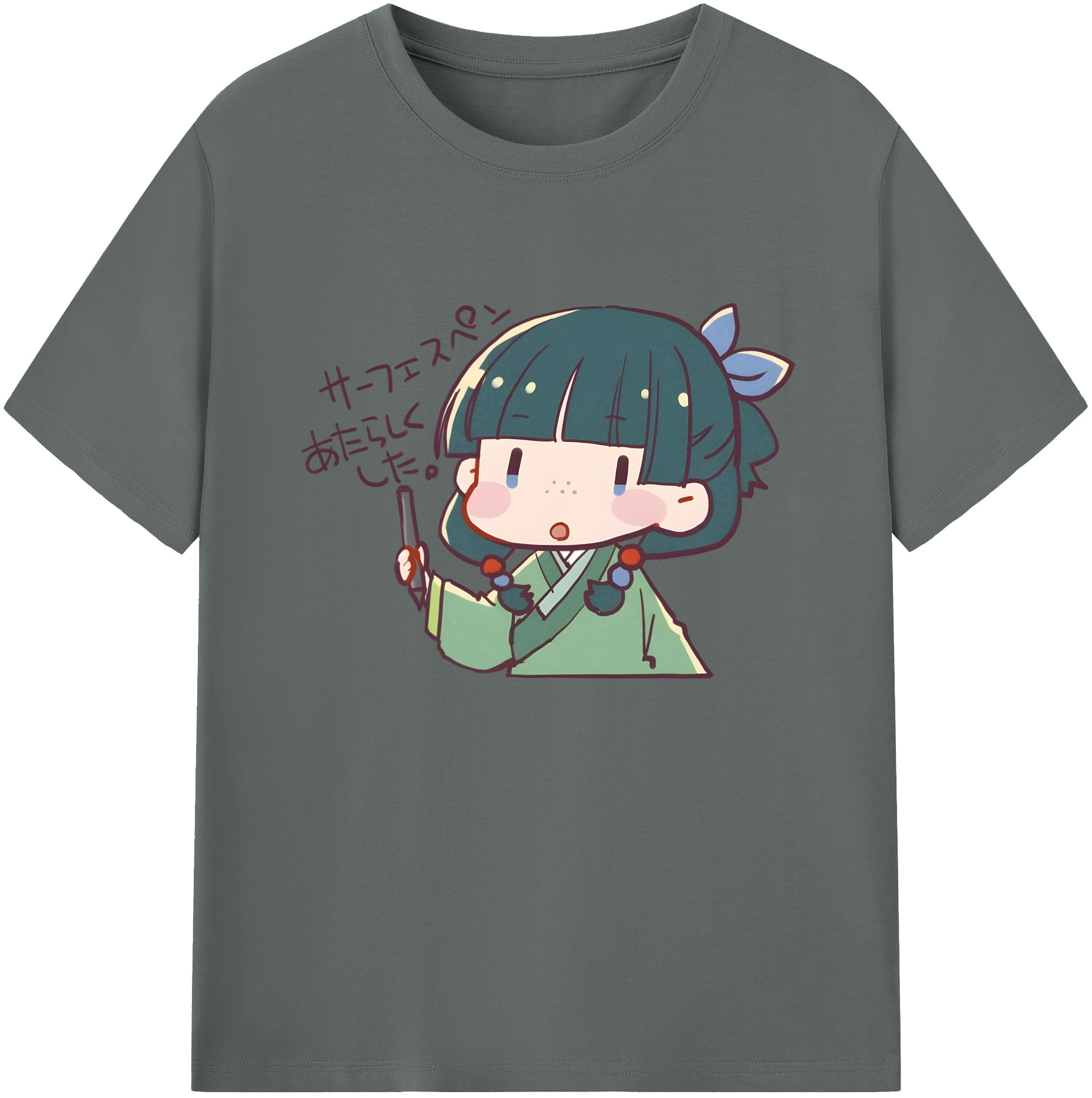 （画像用） 薬屋のひとりごと The Apothecary Diaries 綿100％ メンズ半袖Tシャツ｜肌触りやわらか＆通気性